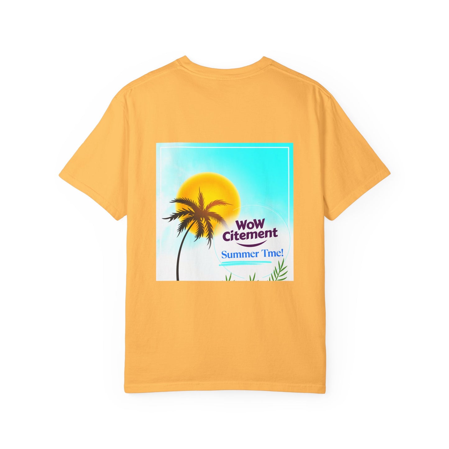 WOWcitement Summer Vibes T-Shirt, Relaxed Fit Tee, Beachwear, Vacation Shirt, Festival Apparel, Gift for Beach Lovers