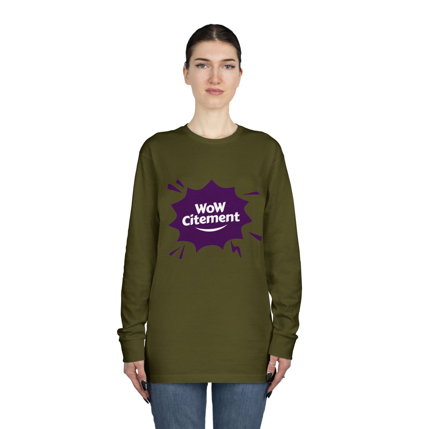 Sweatshirt with WoWcitement Design – Cozy Autumn Apparel, Perfect for Fall Inspiration, Seasonal Gift for Friends, Casual Fall Wear