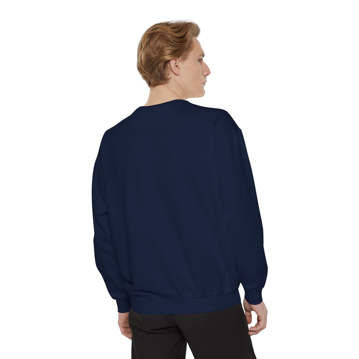 Summer Vibes Wowcitement Unisex Garment-Dyed Sweatshirt- Perfect for Beach Lovers and Summer Celebrations