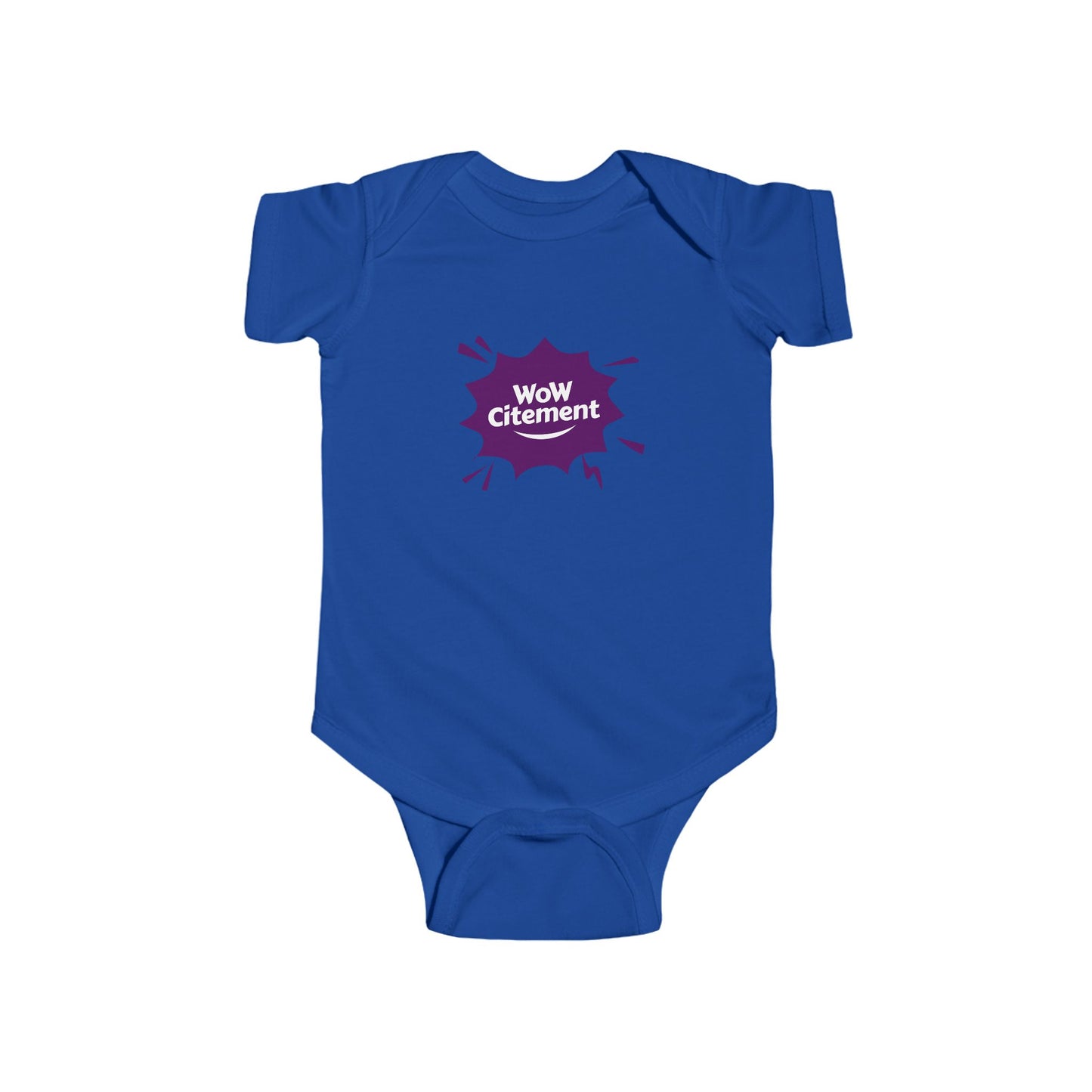 Infant Bodysuit with WoW Citement Design, Baby Gift, Cute Baby Clothes, Newborn Outfit, Fun Baby Shower Gift
