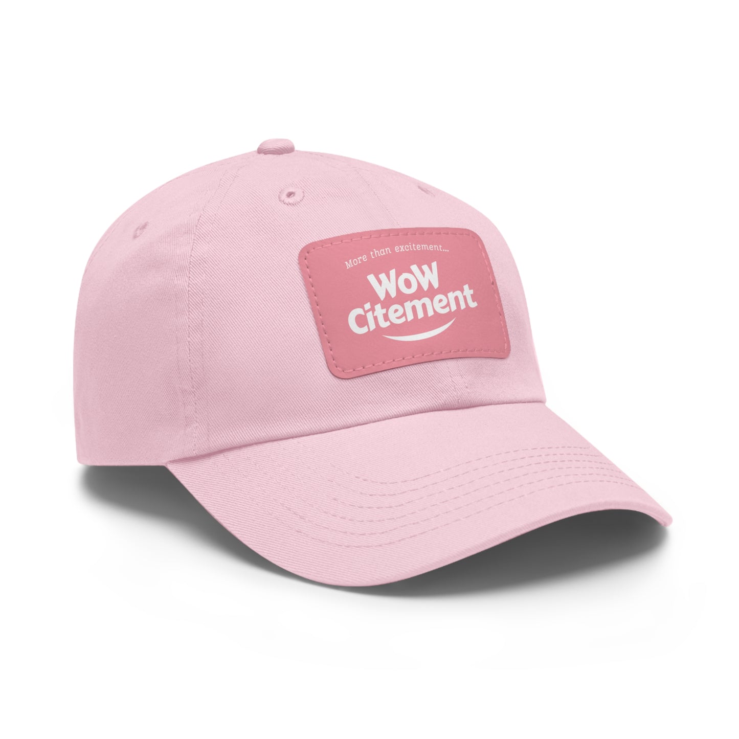 WoWcitement Stylish Dad Hat with Leather Patch - Perfect Gift for Dads, Casual Wear, Outdoor Activities, Festivals, and Everyday Style