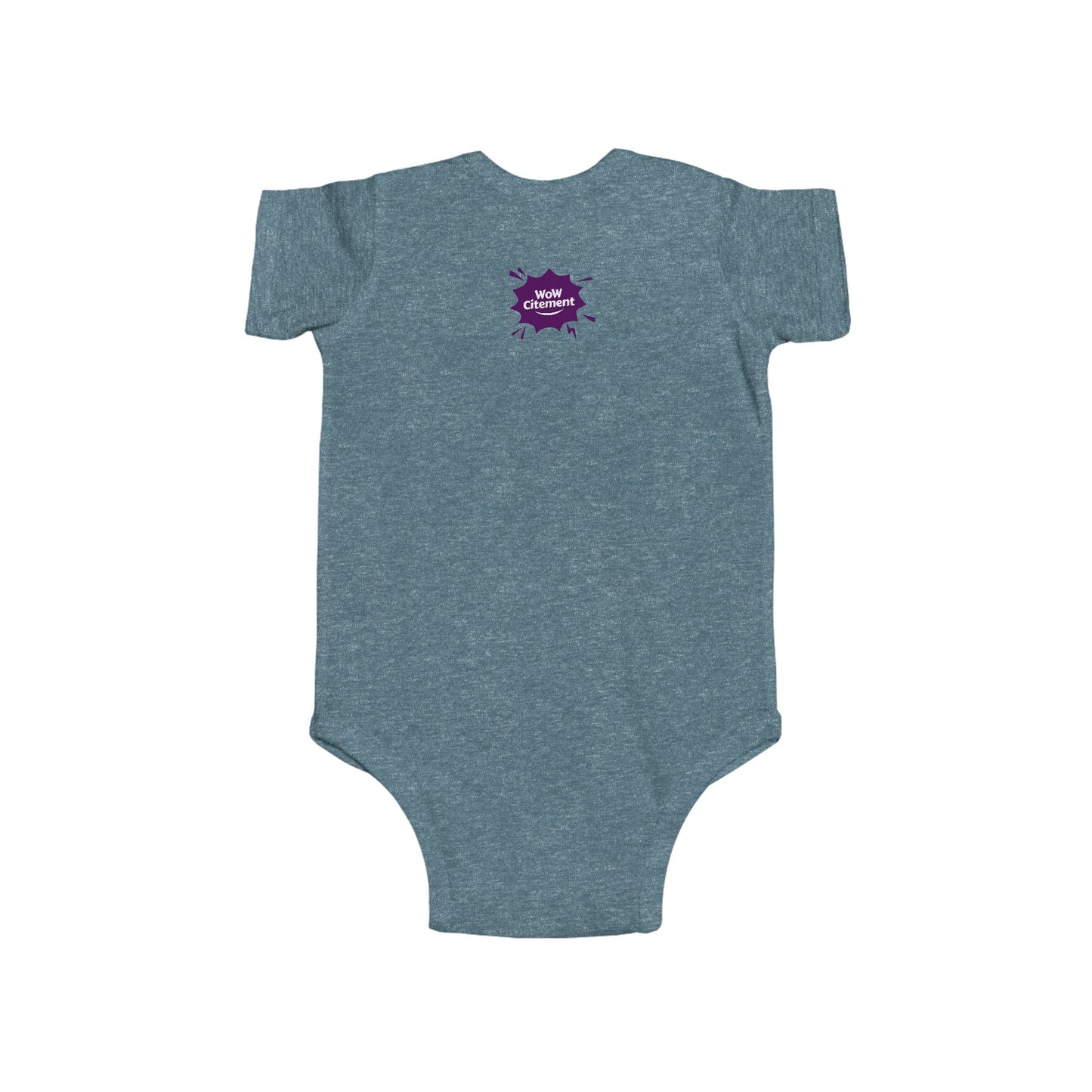 Infant Bodysuit with WoW Citement Design, Baby Gift, Cute Baby Clothes, Newborn Outfit, Fun Baby Shower Gift