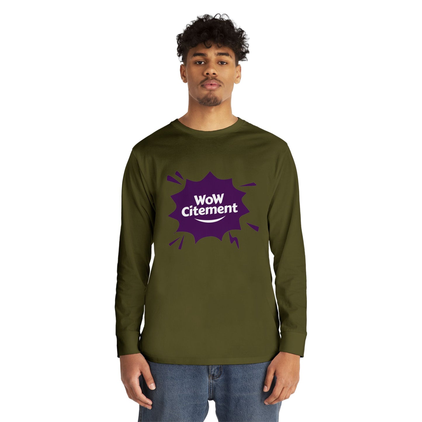 Sweatshirt with WoWcitement Design – Cozy Autumn Apparel, Perfect for Fall Inspiration, Seasonal Gift for Friends, Casual Fall Wear