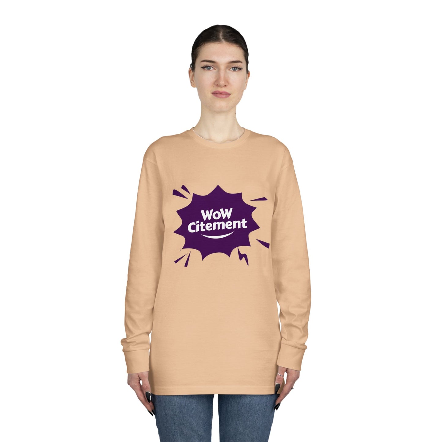 Sweatshirt with WoWcitement Design – Cozy Autumn Apparel, Perfect for Fall Inspiration, Seasonal Gift for Friends, Casual Fall Wear