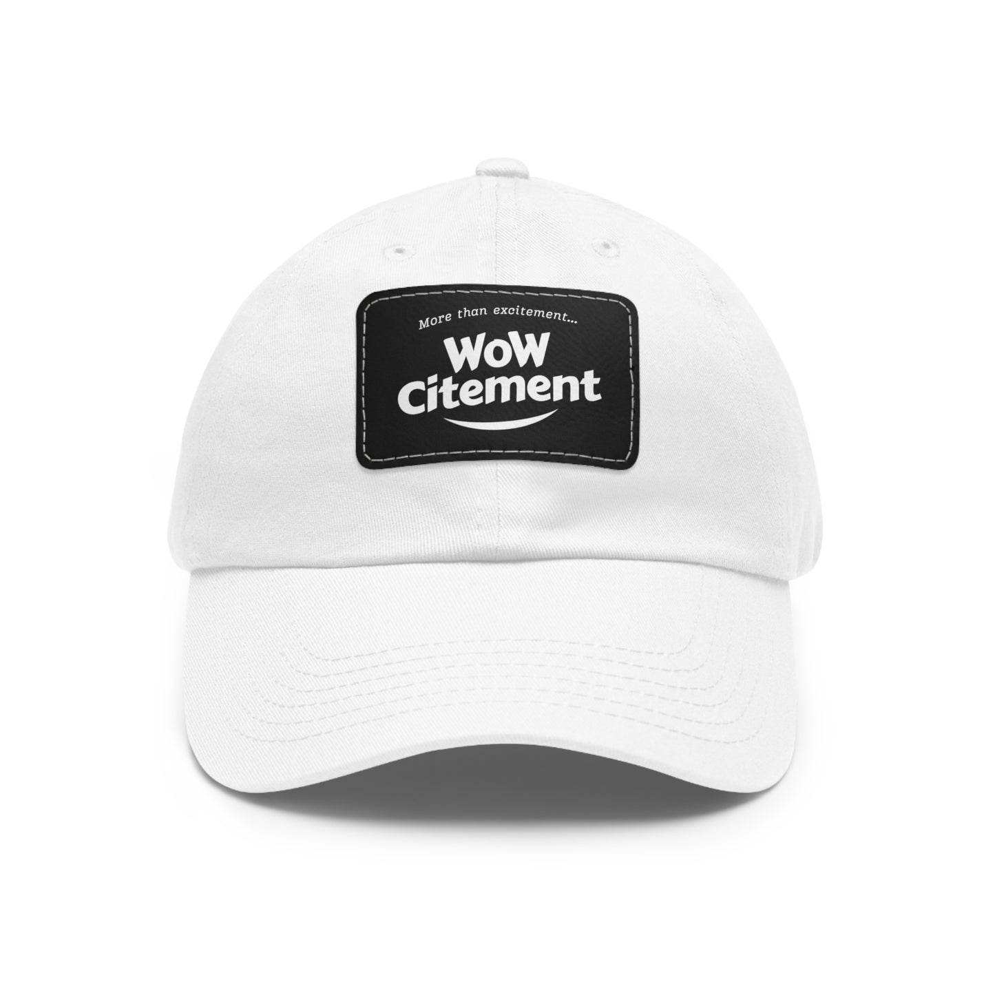 WoWcitement Stylish Dad Hat with Leather Patch - Perfect Gift for Dads, Casual Wear, Outdoor Activities, Festivals, and Everyday Style