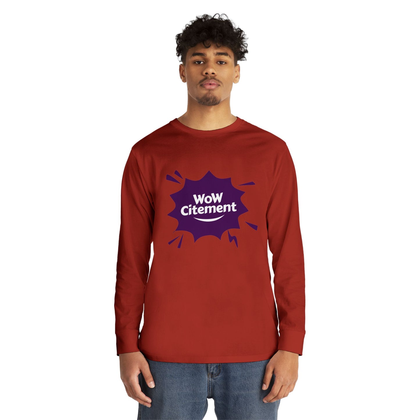 Sweatshirt with WoWcitement Design – Cozy Autumn Apparel, Perfect for Fall Inspiration, Seasonal Gift for Friends, Casual Fall Wear