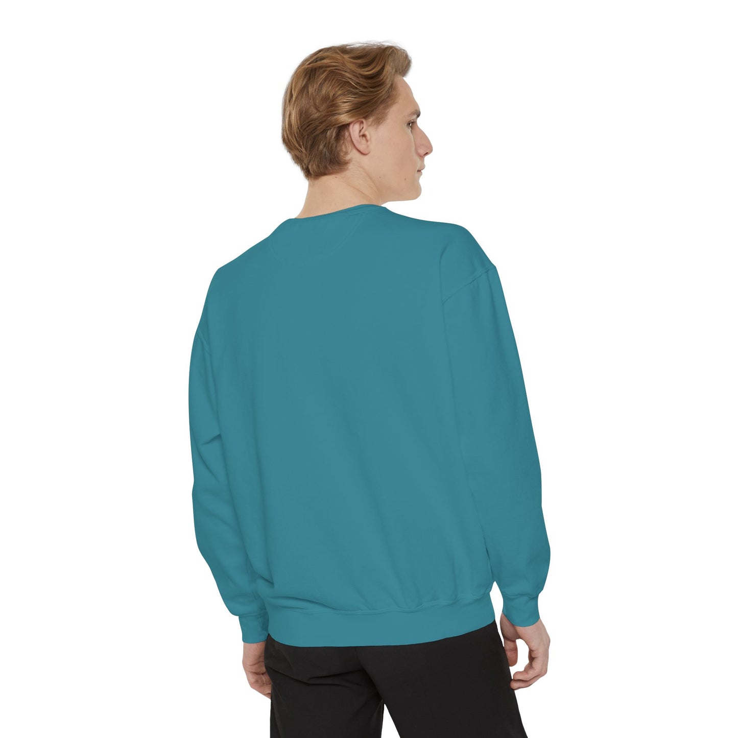 Summer Vibes Wowcitement Unisex Garment-Dyed Sweatshirt- Perfect for Beach Lovers and Summer Celebrations