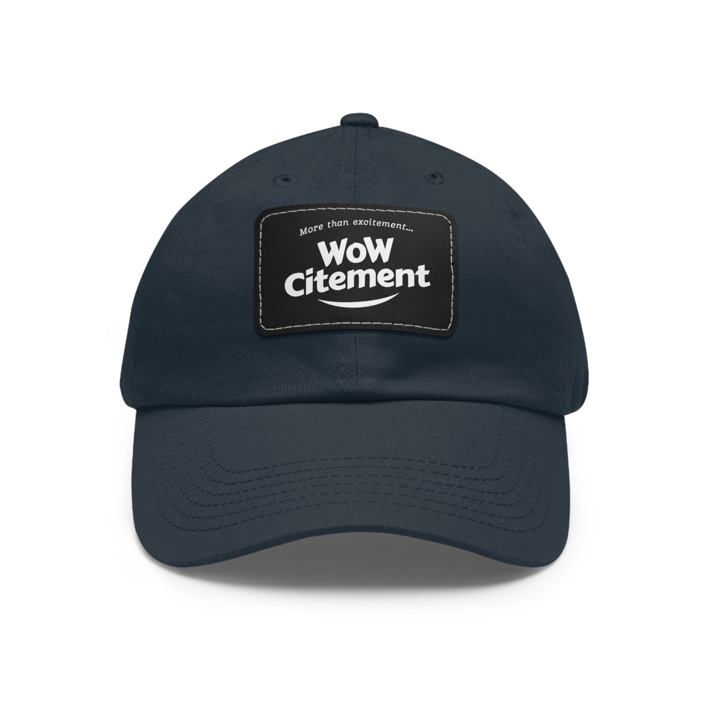 WoWcitement Stylish Dad Hat with Leather Patch - Perfect Gift for Dads, Casual Wear, Outdoor Activities, Festivals, and Everyday Style