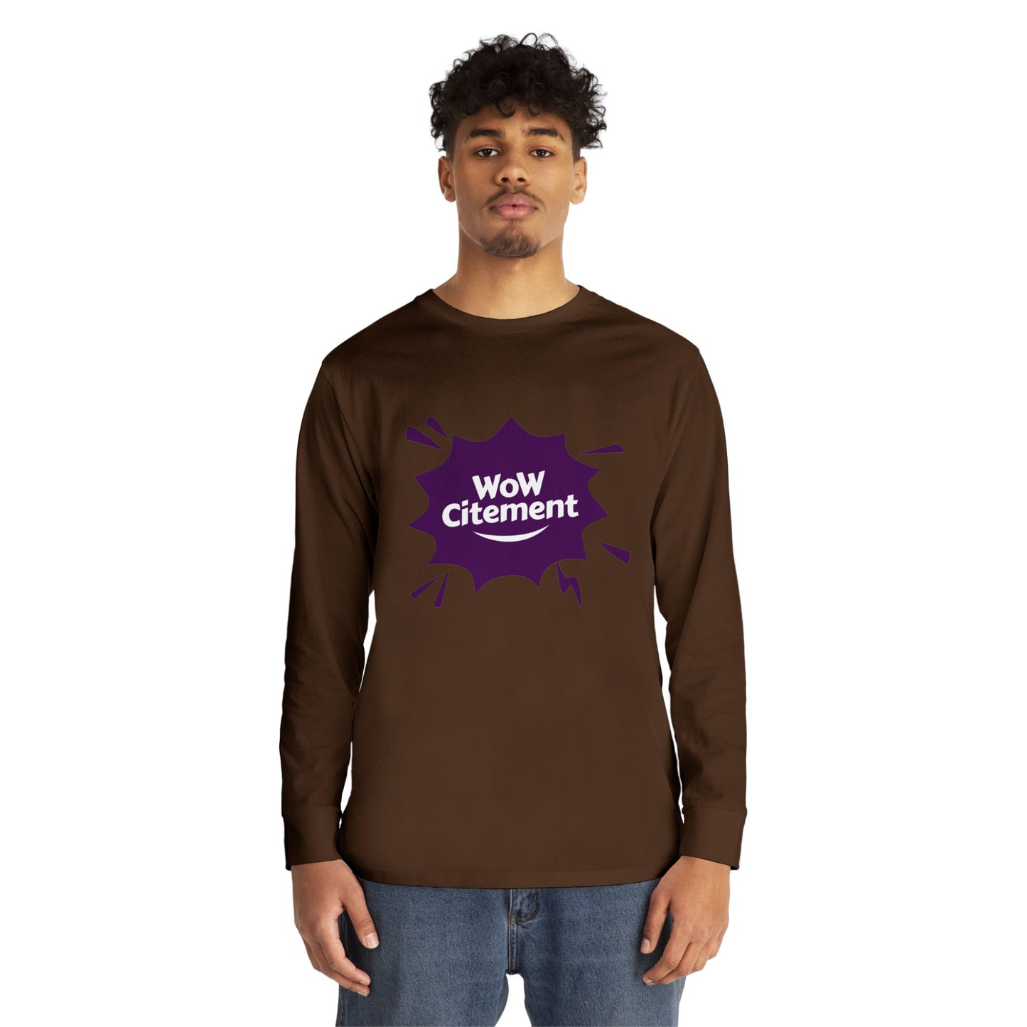 Sweatshirt with WoWcitement Design – Cozy Autumn Apparel, Perfect for Fall Inspiration, Seasonal Gift for Friends, Casual Fall Wear