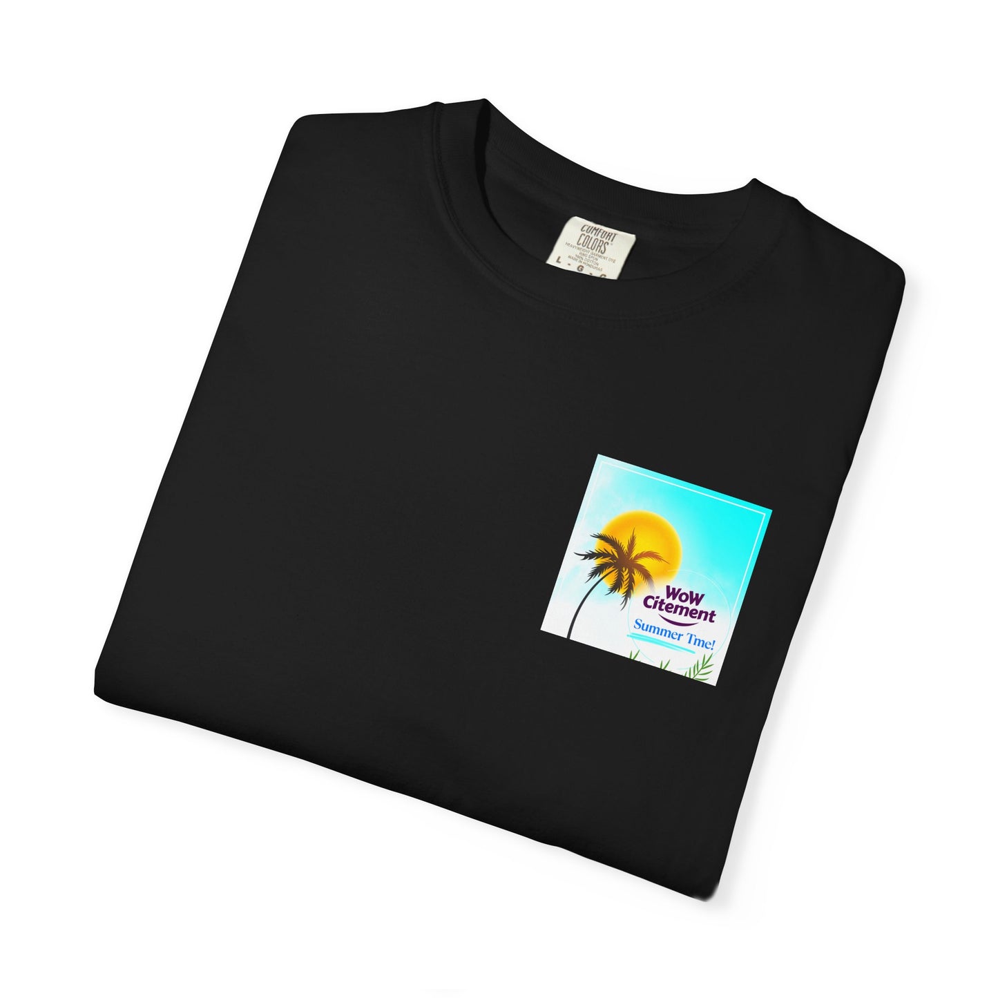 WOWcitement Summer Vibes T-Shirt, Relaxed Fit Tee, Beachwear, Vacation Shirt, Festival Apparel, Gift for Beach Lovers