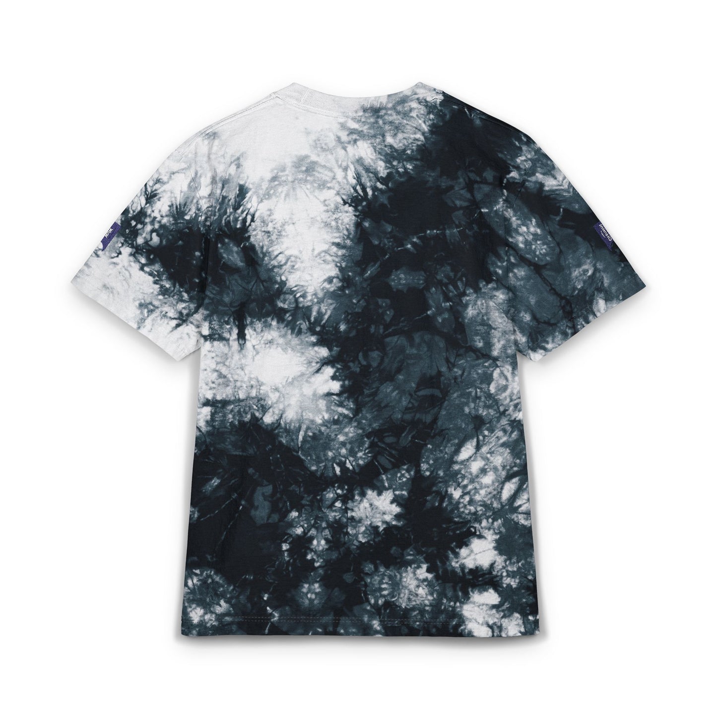 Oversized Tie-Dye T-Shirt (Embroidery) with Wowcitement