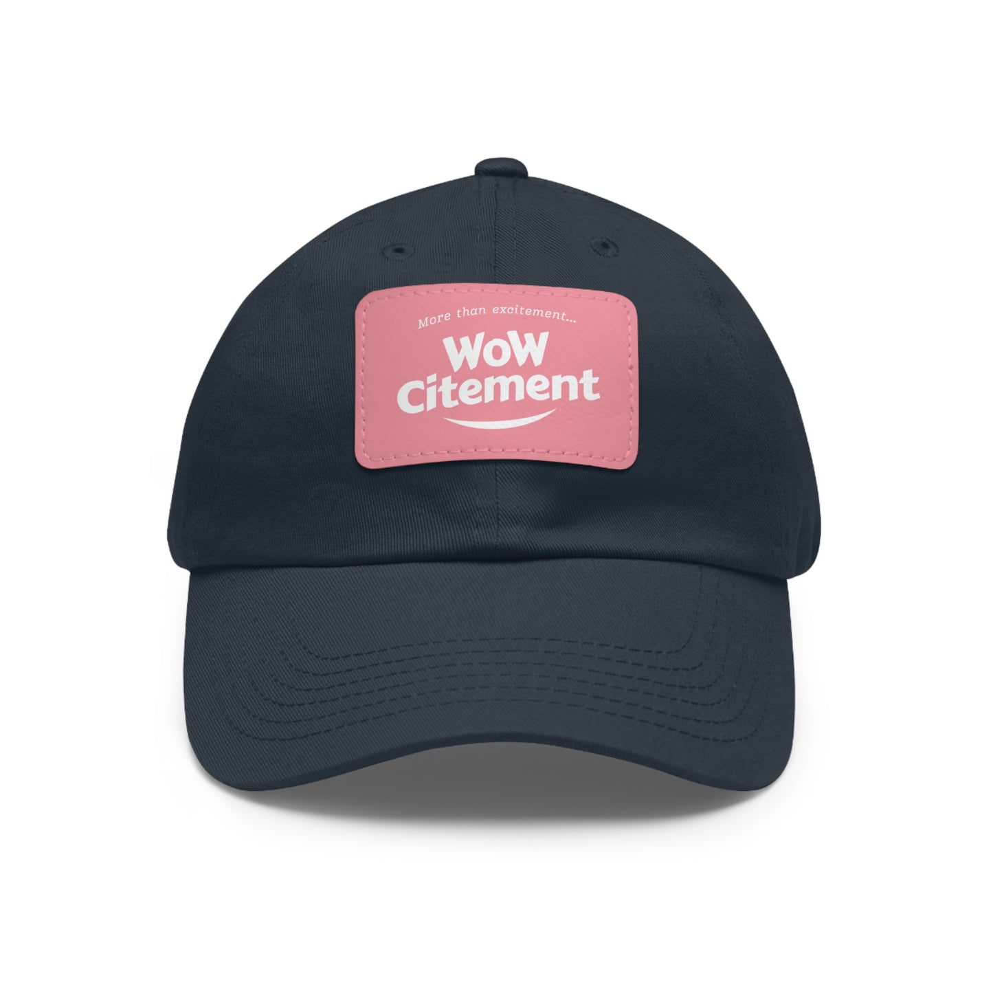 WoWcitement Stylish Dad Hat with Leather Patch - Perfect Gift for Dads, Casual Wear, Outdoor Activities, Festivals, and Everyday Style