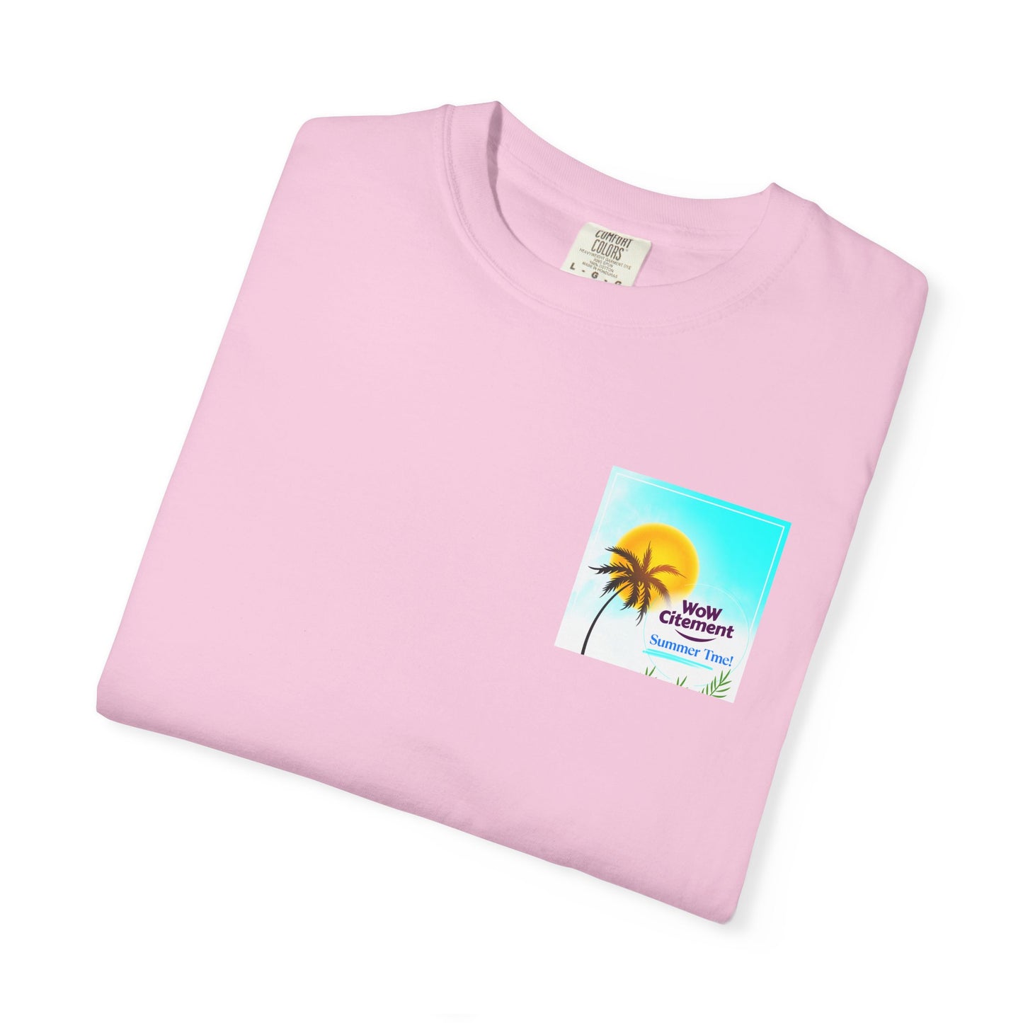 WOWcitement Summer Vibes T-Shirt, Relaxed Fit Tee, Beachwear, Vacation Shirt, Festival Apparel, Gift for Beach Lovers