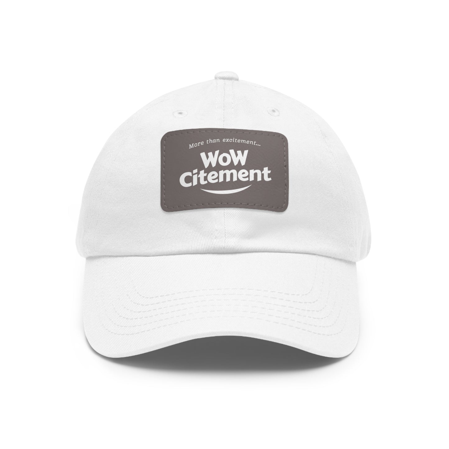 WoWcitement Stylish Dad Hat with Leather Patch - Perfect Gift for Dads, Casual Wear, Outdoor Activities, Festivals, and Everyday Style