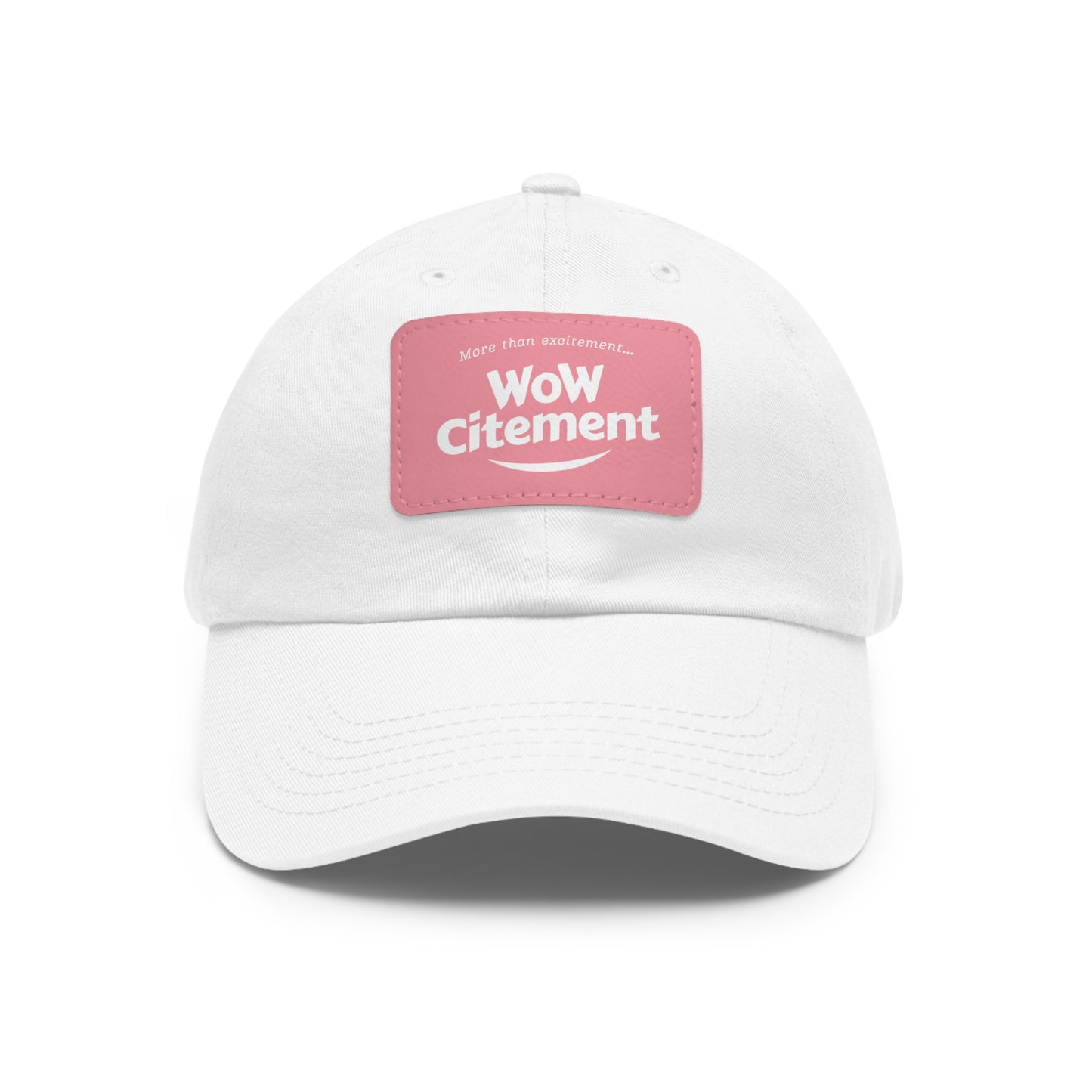 WoWcitement Stylish Dad Hat with Leather Patch - Perfect Gift for Dads, Casual Wear, Outdoor Activities, Festivals, and Everyday Style