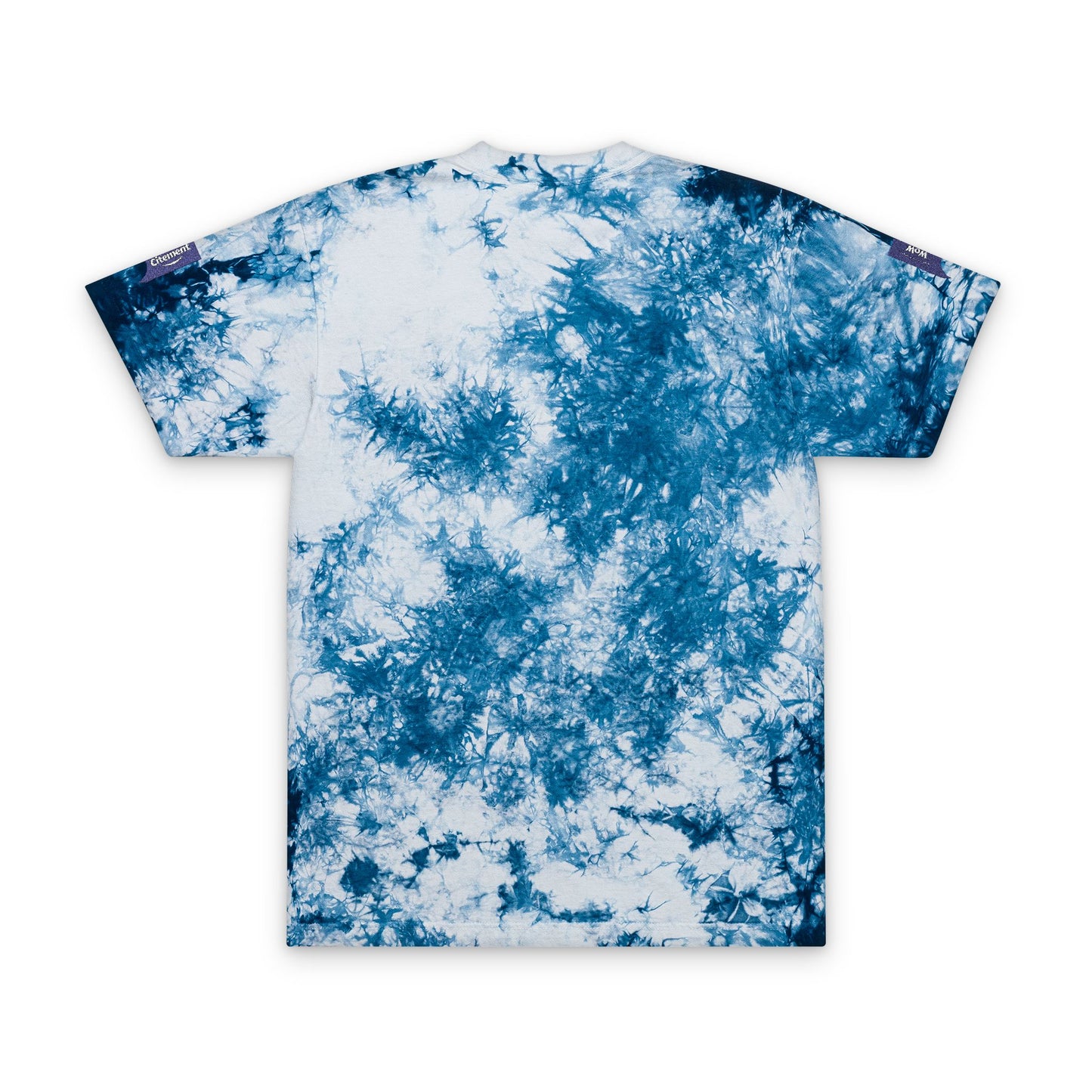 Oversized Tie-Dye T-Shirt (Embroidery) with Wowcitement