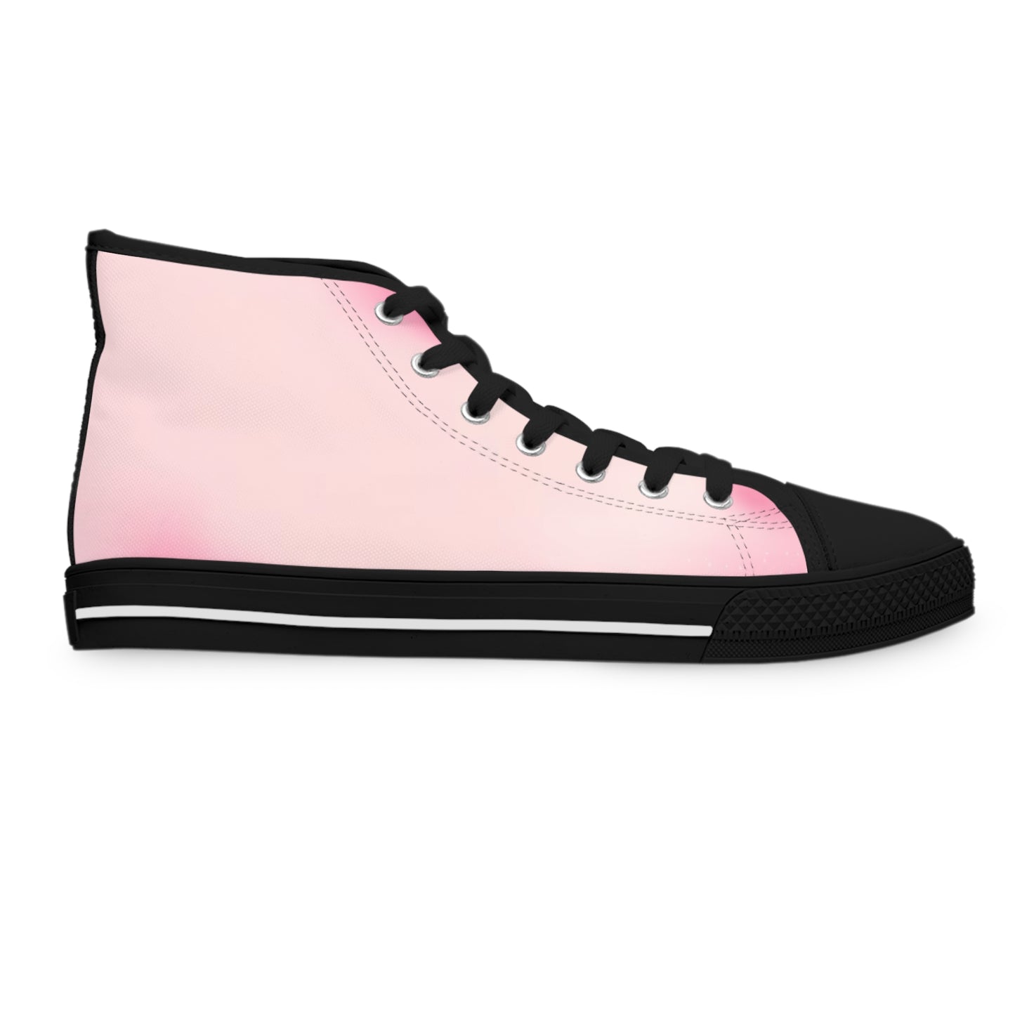 Stylish Women's High Top Sneakers with Wowcitement design , Trendy Casual Footwear, Unique Sneakers for Women, Pink High Tops, Gift for Her, Fashionable Sneakers