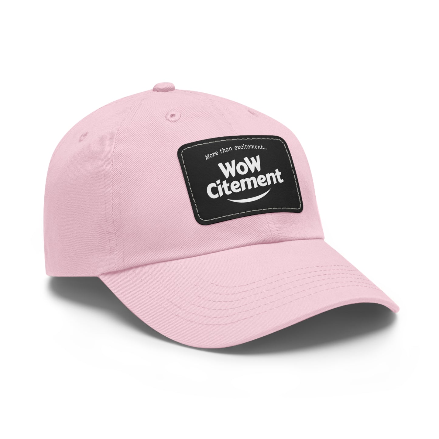 WoWcitement Stylish Dad Hat with Leather Patch - Perfect Gift for Dads, Casual Wear, Outdoor Activities, Festivals, and Everyday Style