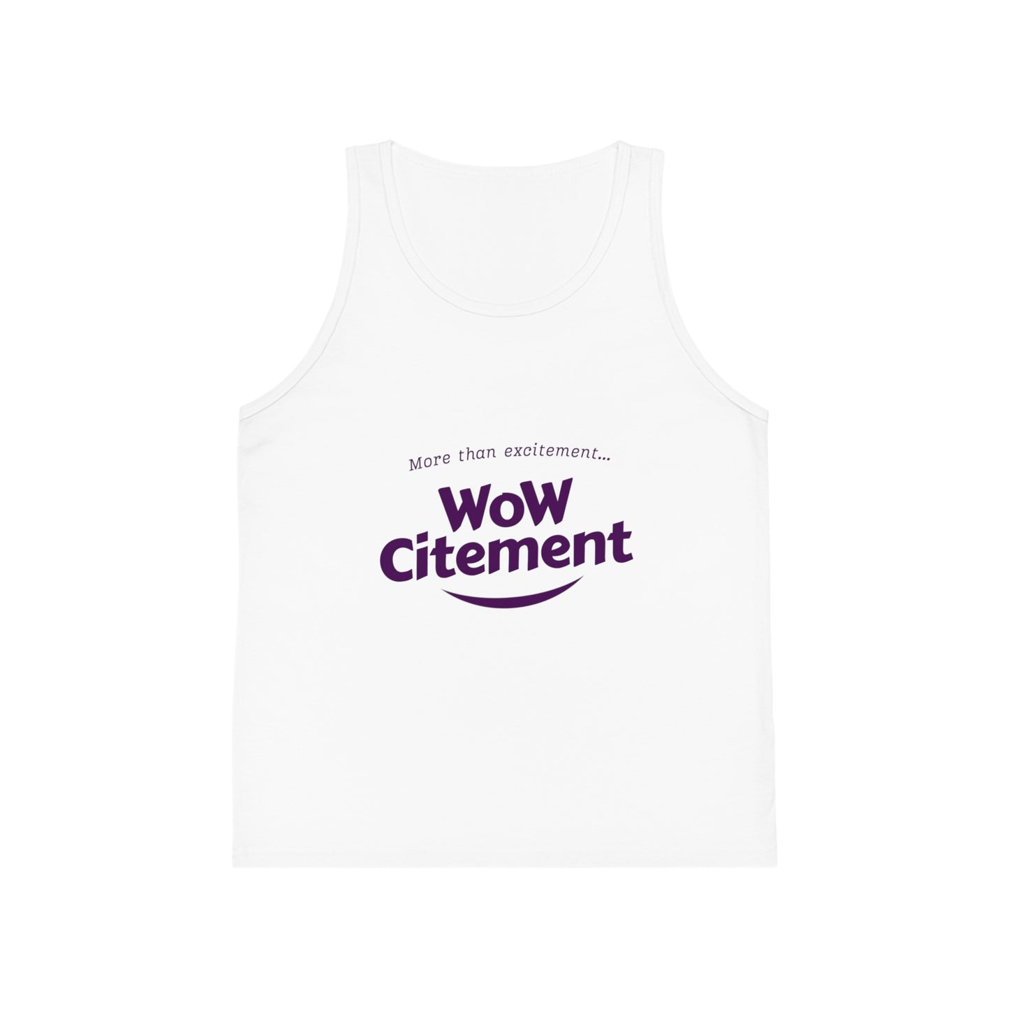 Wowcitement Kid's Jersey Tank Top - Fun Summer Tee, Birthday Gift, Playwear, Casual Outfit, Activewear for Kids