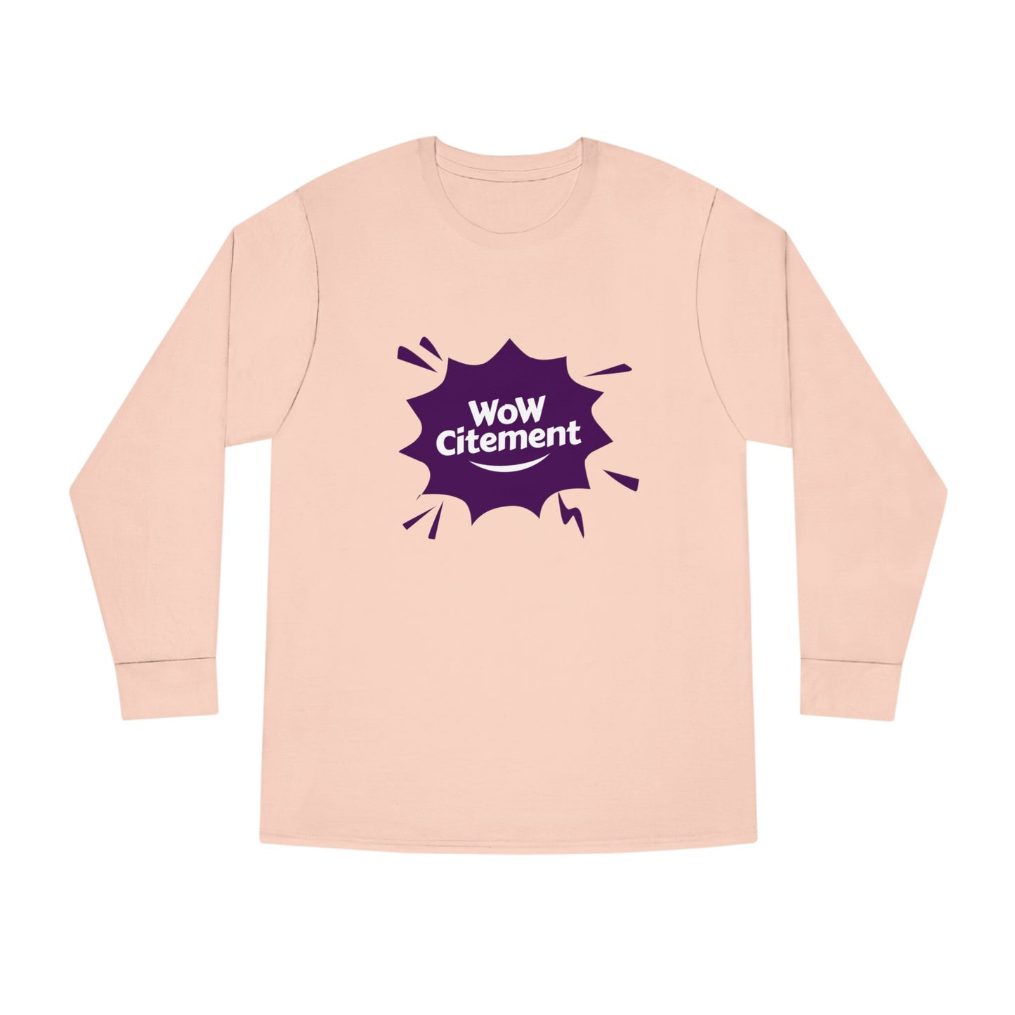 Sweatshirt with WoWcitement Design – Cozy Autumn Apparel, Perfect for Fall Inspiration, Seasonal Gift for Friends, Casual Fall Wear