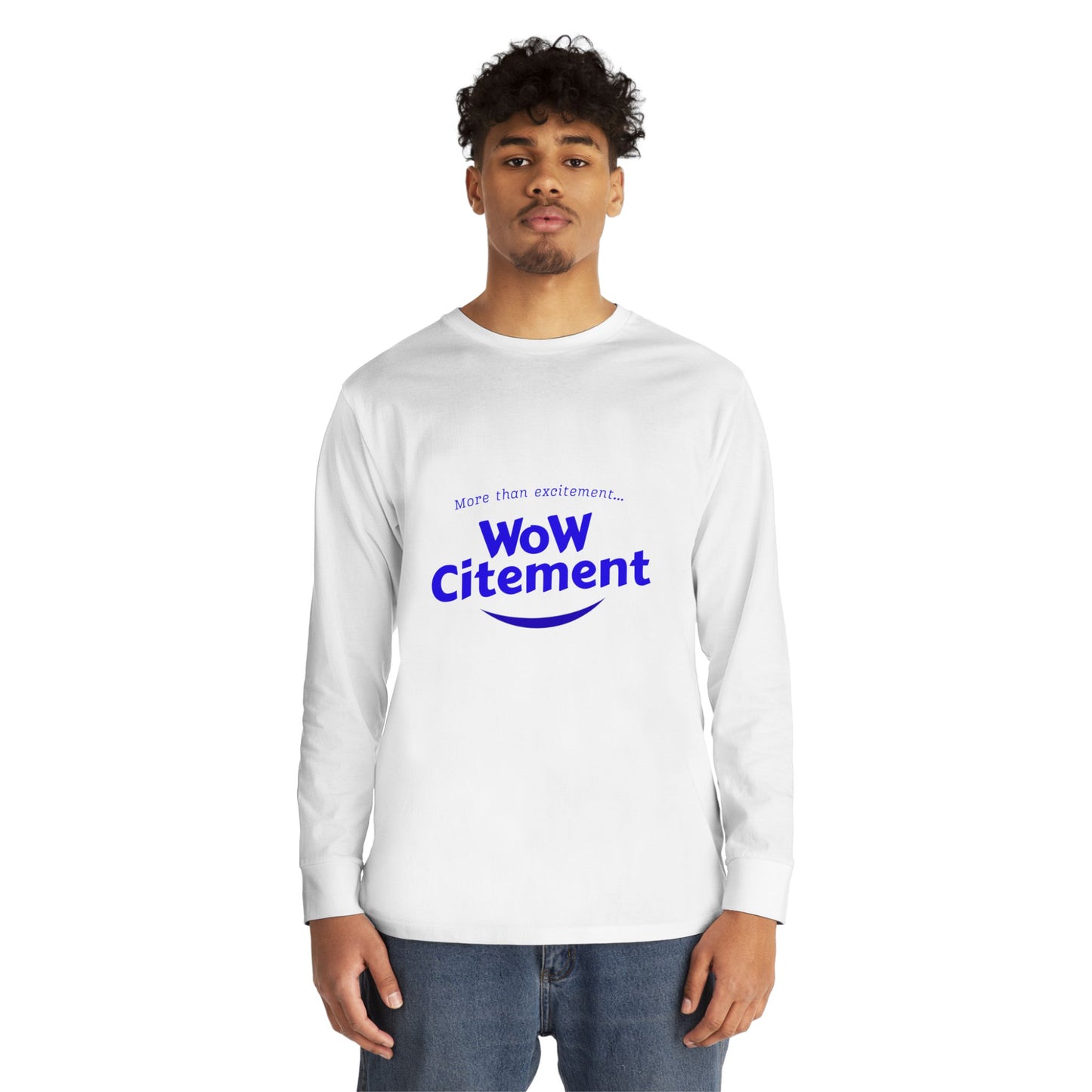 Wowcitement Long Sleeve Crewneck Tee