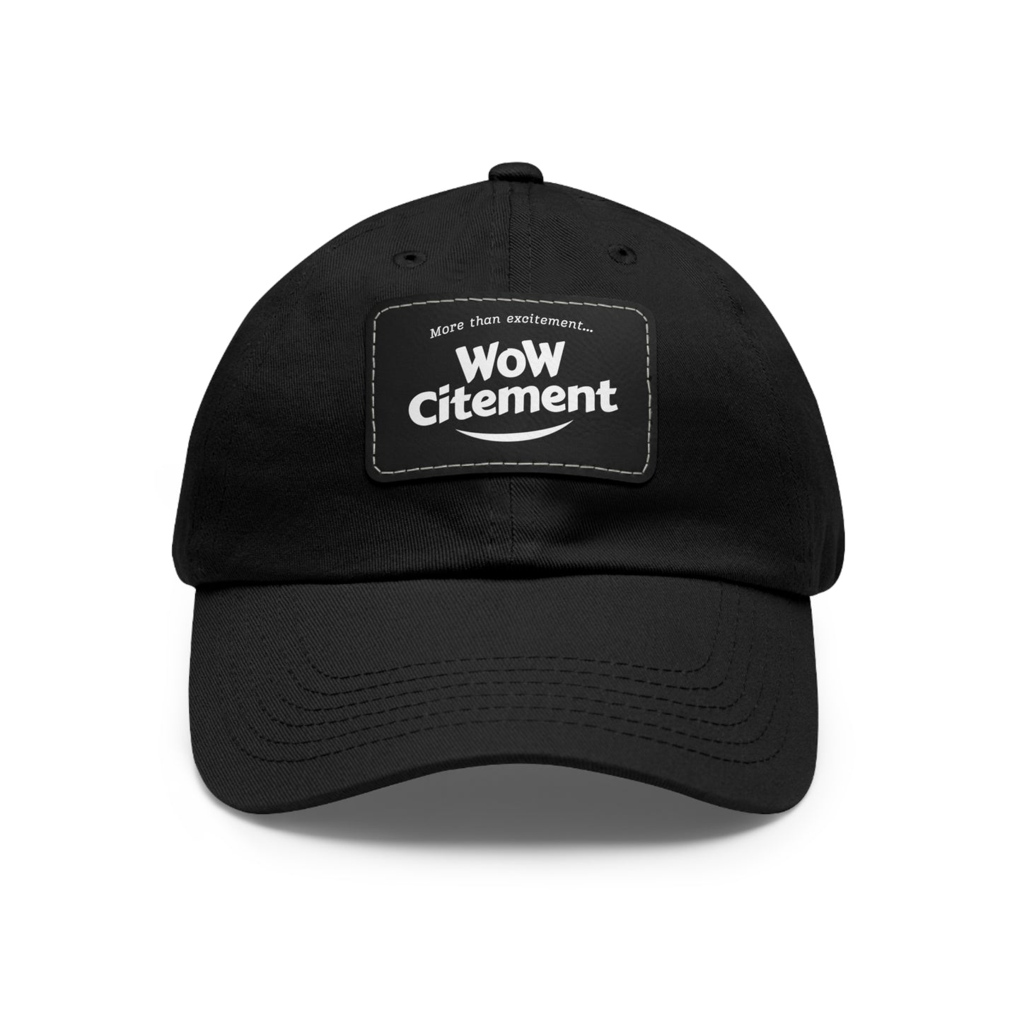 WoWcitement Stylish Dad Hat with Leather Patch - Perfect Gift for Dads, Casual Wear, Outdoor Activities, Festivals, and Everyday Style