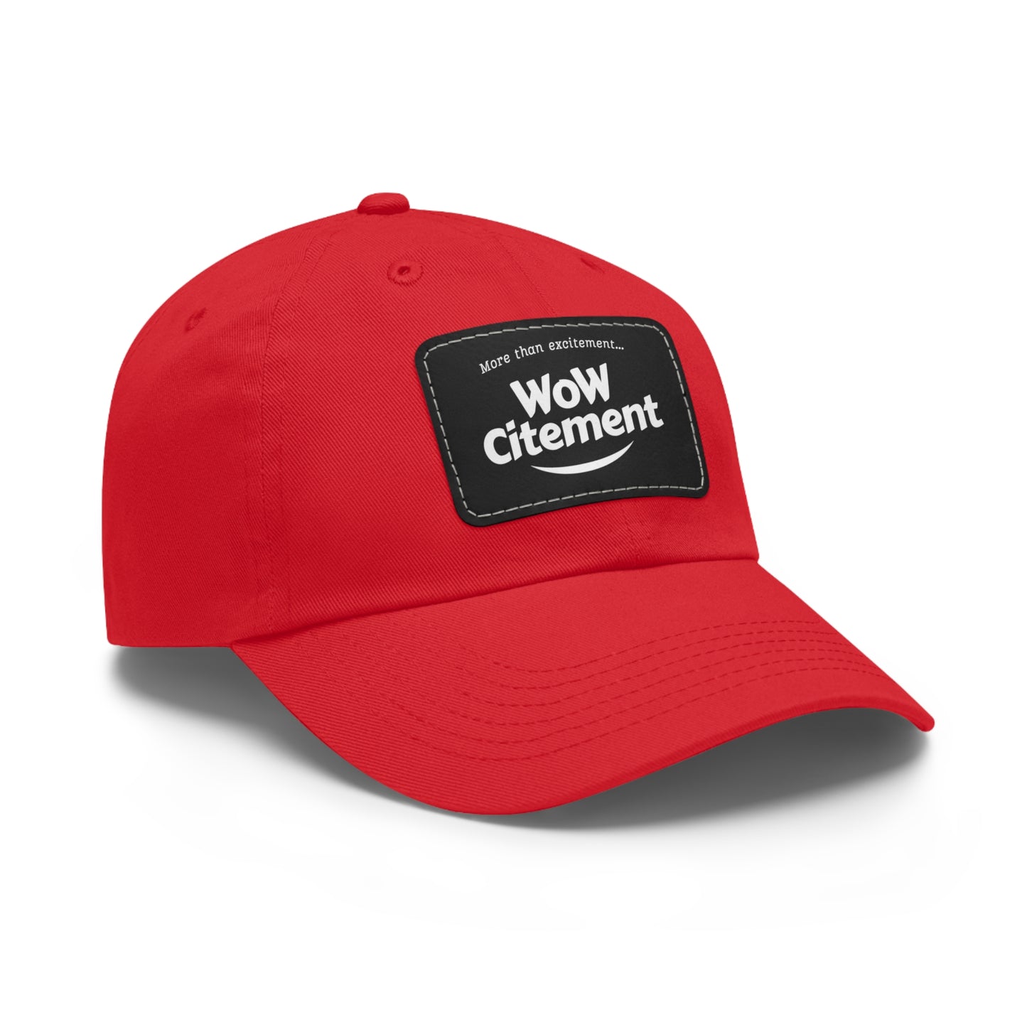 WoWcitement Stylish Dad Hat with Leather Patch - Perfect Gift for Dads, Casual Wear, Outdoor Activities, Festivals, and Everyday Style
