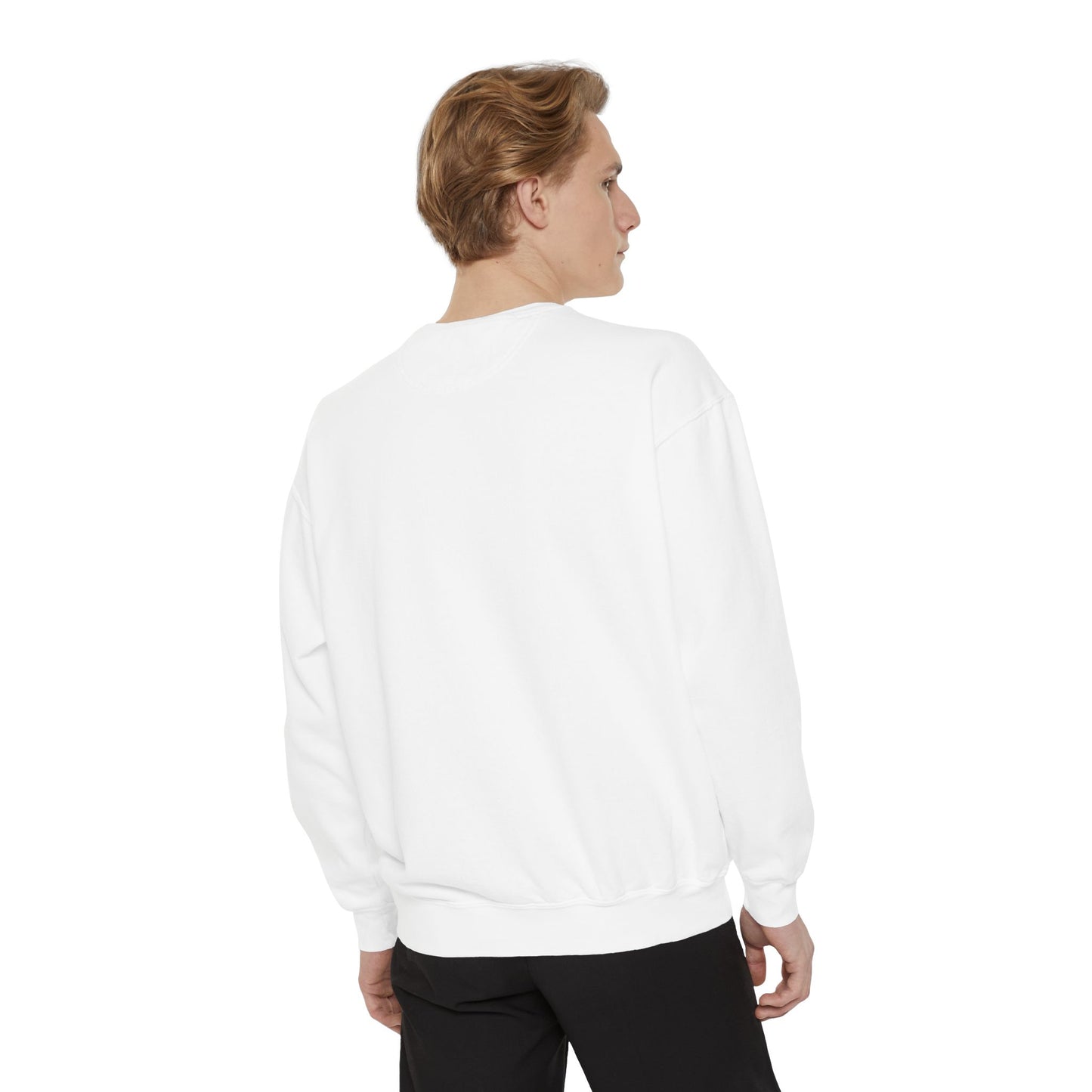 Summer Vibes Wowcitement Unisex Garment-Dyed Sweatshirt- Perfect for Beach Lovers and Summer Celebrations
