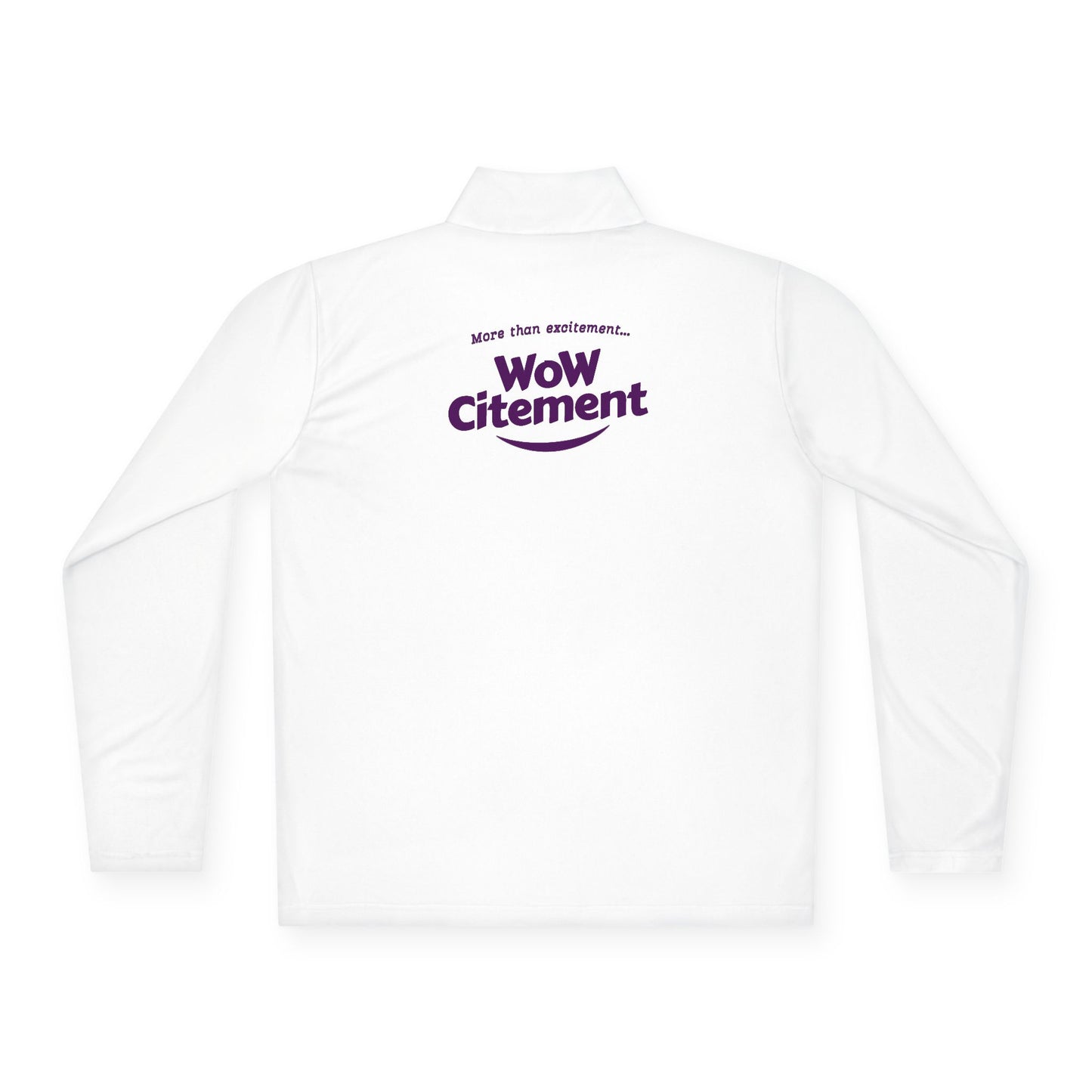 Cozy Unisex Quarter-Zip Pullover with Wowcitement Design