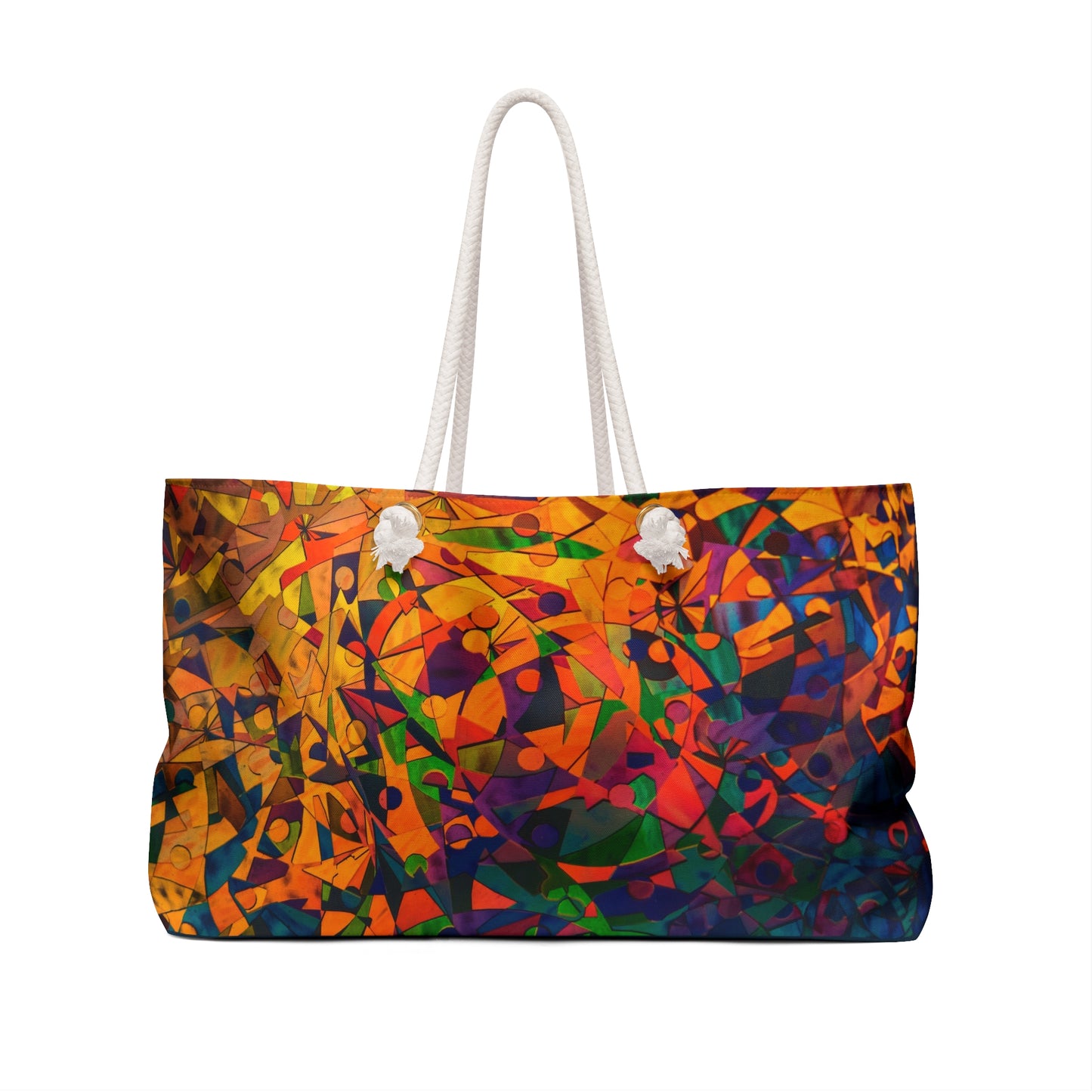 Vibrant Abstract Weekender Bag | Travel Tote for Adventurers