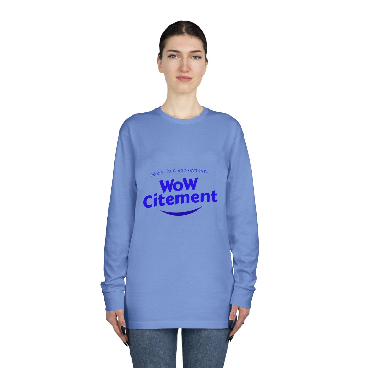Wowcitement Long Sleeve Crewneck Tee