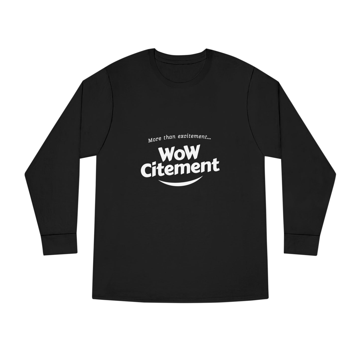 Wowcitement Long Sleeve Crewneck Tee