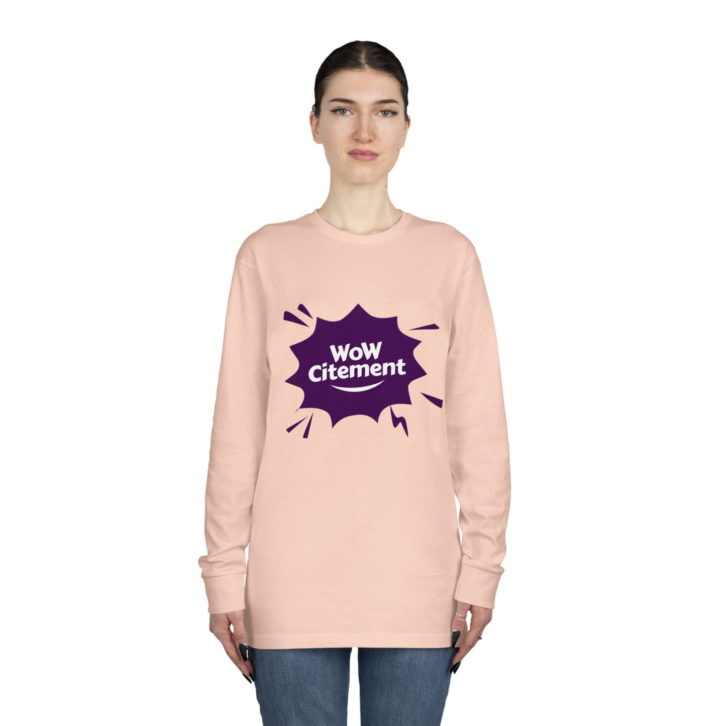 Sweatshirt with WoWcitement Design – Cozy Autumn Apparel, Perfect for Fall Inspiration, Seasonal Gift for Friends, Casual Fall Wear
