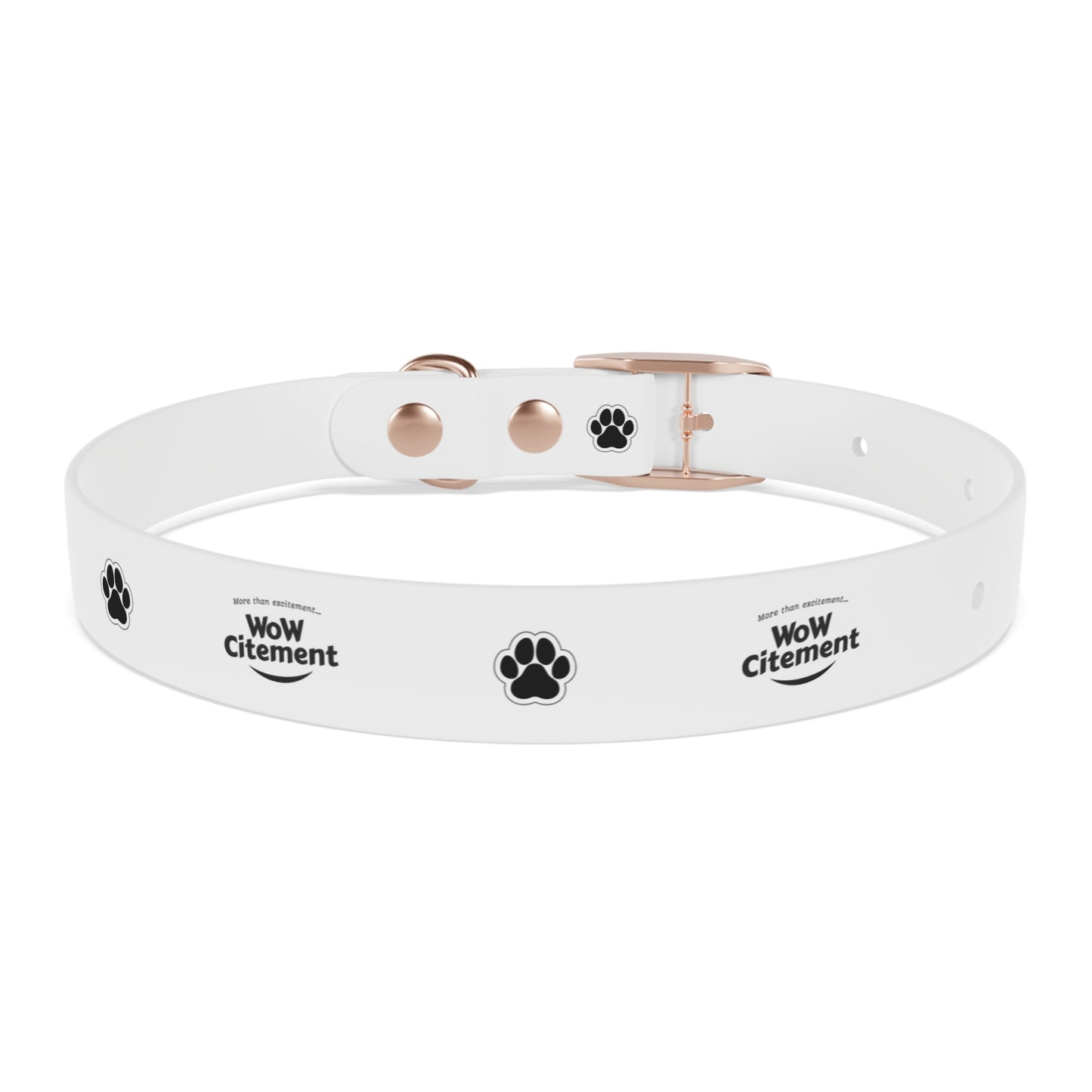 Stylish Dog Collar with Paw Prints | Perfect for Pets & Pet Lovers