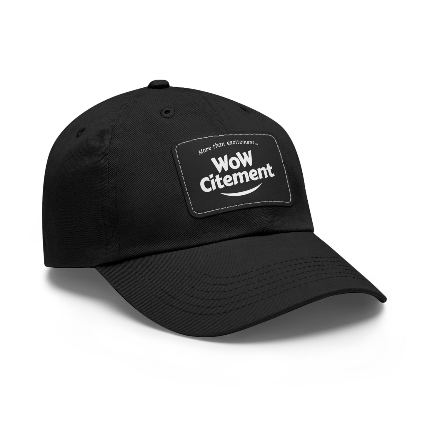 WoWcitement Stylish Dad Hat with Leather Patch - Perfect Gift for Dads, Casual Wear, Outdoor Activities, Festivals, and Everyday Style