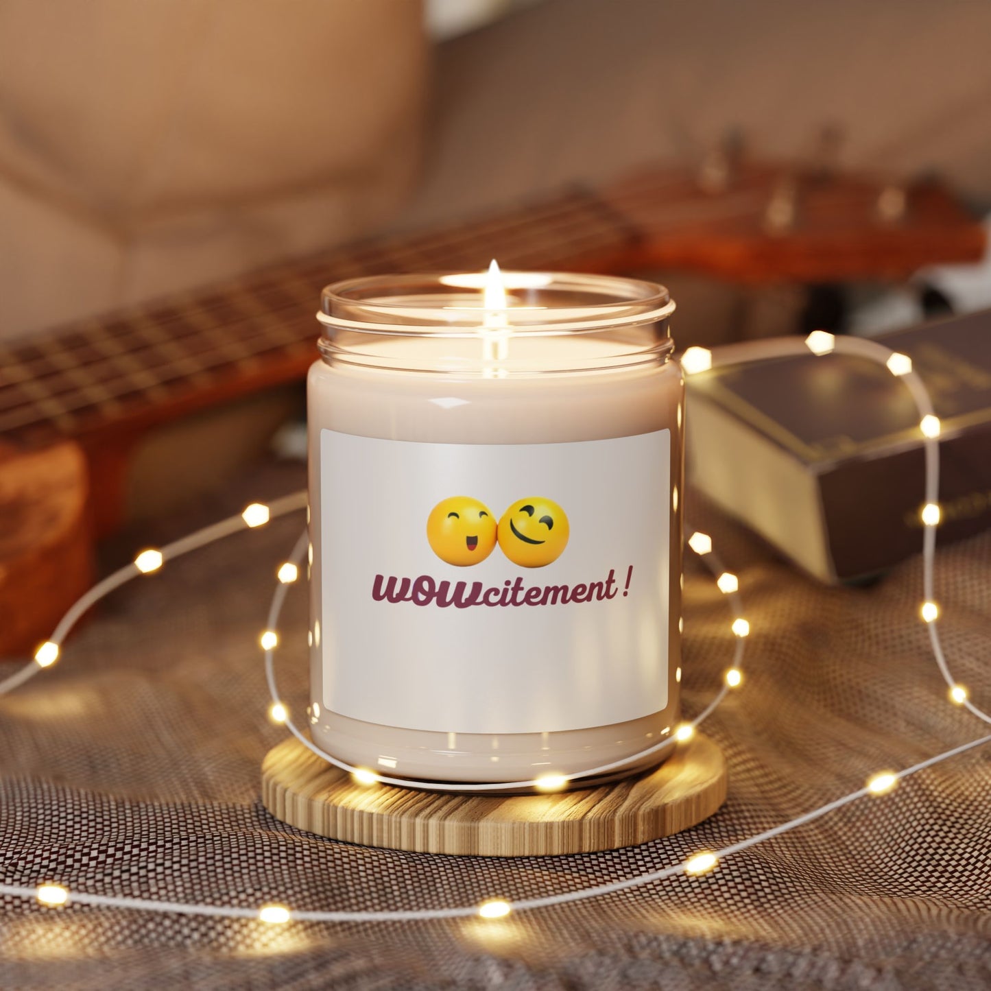 Wowcitement Scented Soy Candle, 9oz