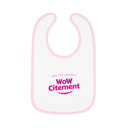 Wowcitement Fun Baby Bib, Feed Time Essentials, Cute Baby Gift, Unique Baby Shower Present, Adorable Toddler Accessory, Parenting Must-Have