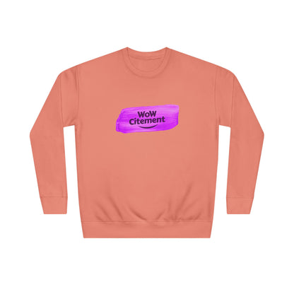 WoWcitement Vibrant  Sweatshirt - Perfect for Everyday Inspiration, Gift for Friends, Cozy Casual Wear, Motivational Apparel, [...]