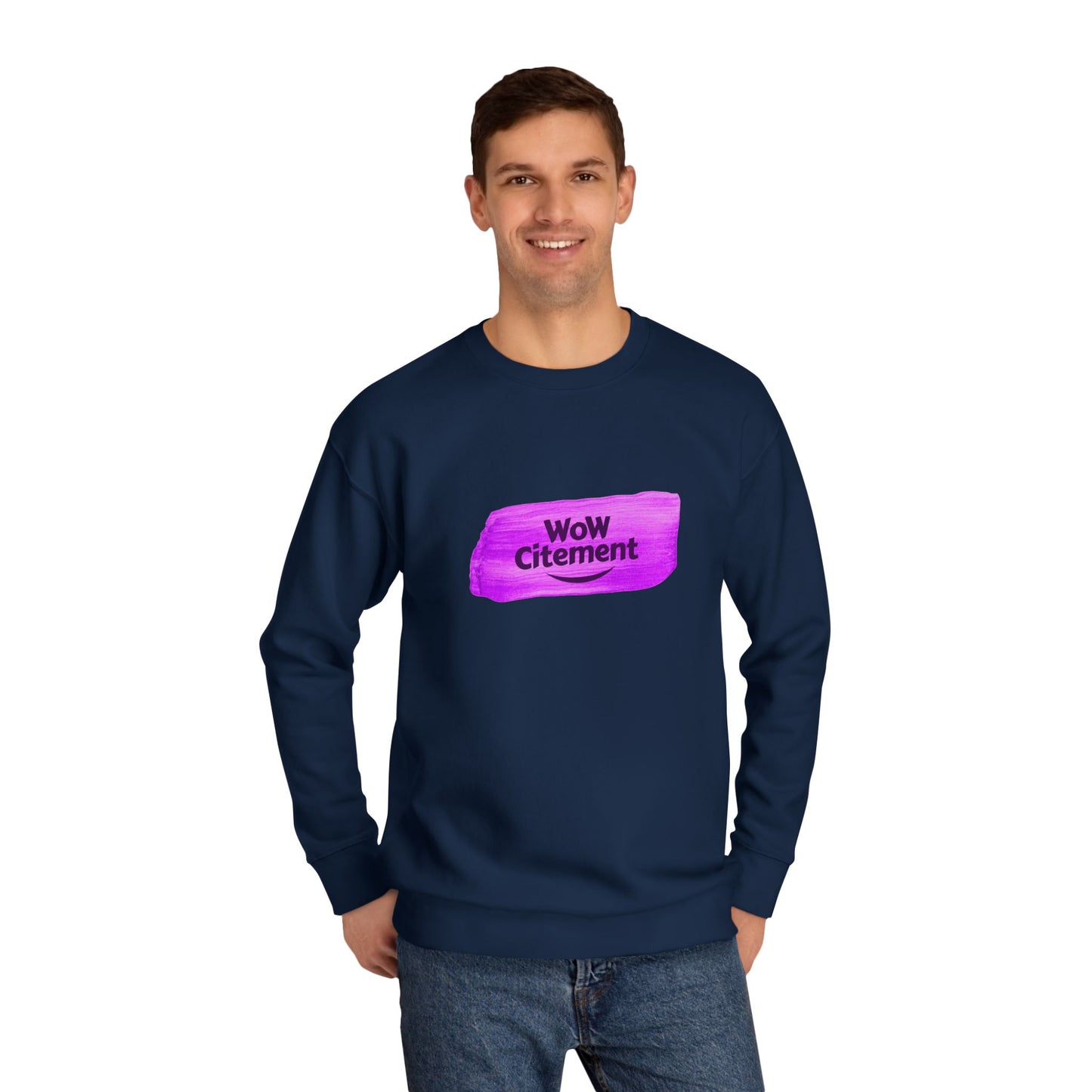 WoWcitement Vibrant  Sweatshirt - Perfect for Everyday Inspiration, Gift for Friends, Cozy Casual Wear, Motivational Apparel, [...]