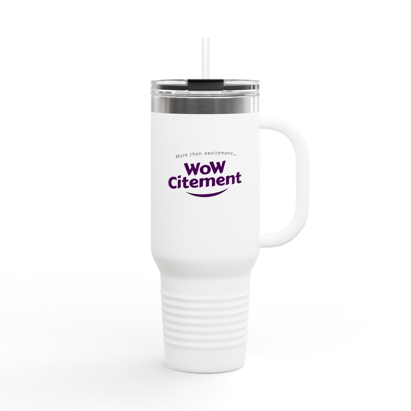 Wowcitement Insulated Travel Mug - Perfect for Coffee Lovers, On-the-Go Hydration, Gift for Travelers, BPA-Free, 40oz