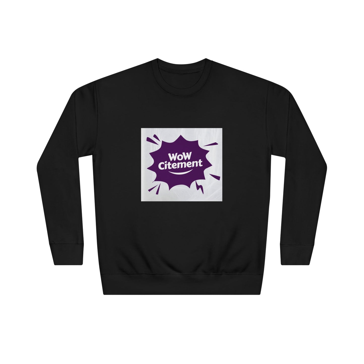 WoWcitement Sweatshirt, Cozy eco-friendly Apparel, Gift for Friends, Perfect for Inspiration, Seasonal Casual Wear