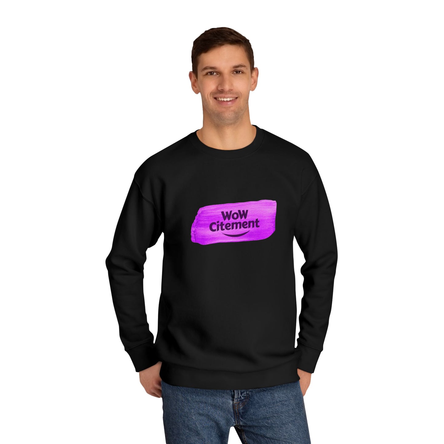 WoWcitement Vibrant  Sweatshirt - Perfect for Everyday Inspiration, Gift for Friends, Cozy Casual Wear, Motivational Apparel, [...]