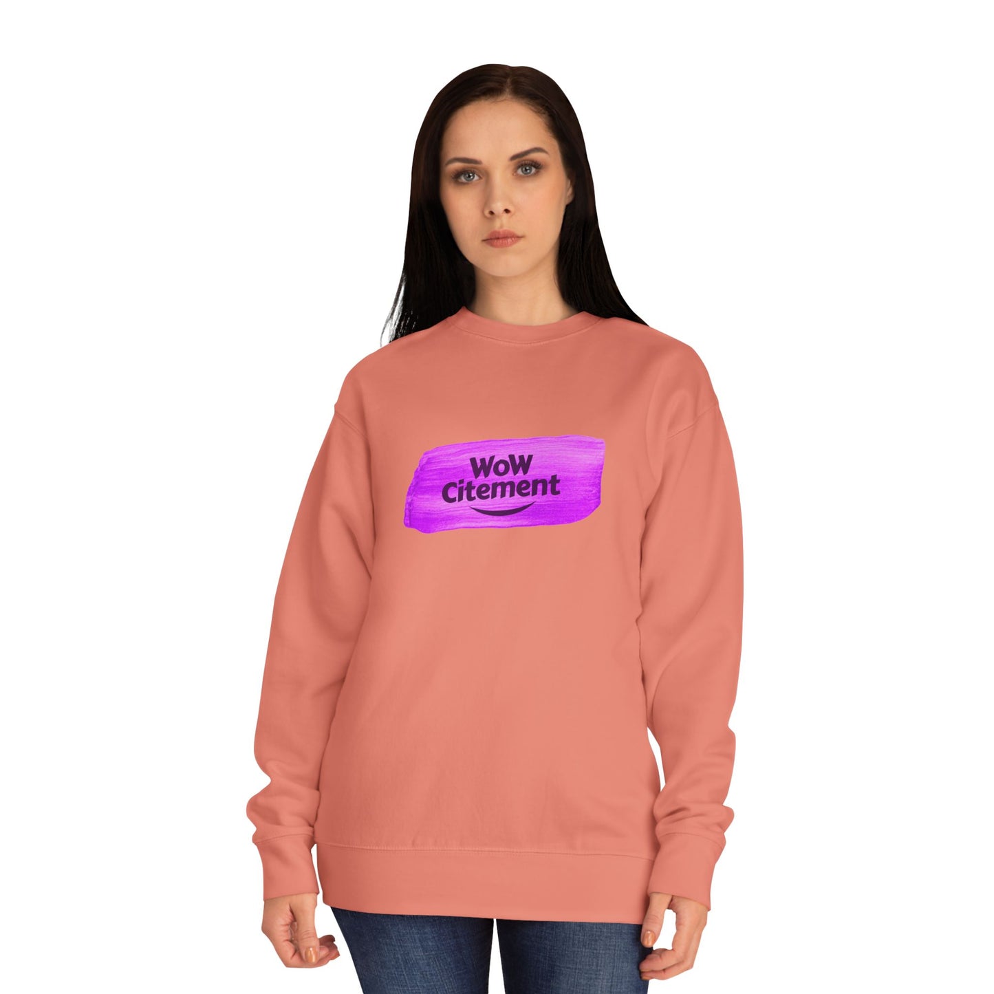 WoWcitement Vibrant  Sweatshirt - Perfect for Everyday Inspiration, Gift for Friends, Cozy Casual Wear, Motivational Apparel, [...]