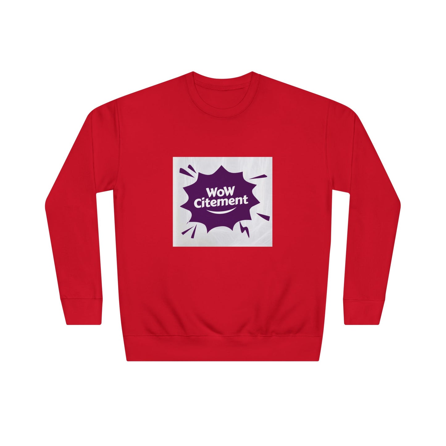 WoWcitement Sweatshirt, Cozy eco-friendly Apparel, Gift for Friends, Perfect for Inspiration, Seasonal Casual Wear