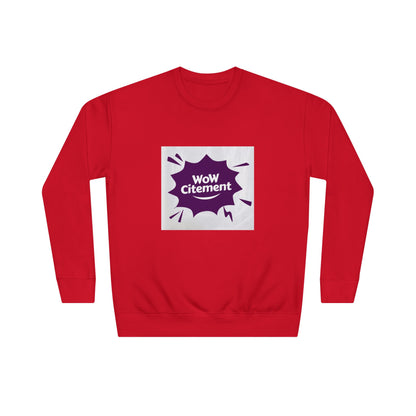 WoWcitement Sweatshirt, Cozy eco-friendly Apparel, Gift for Friends, Perfect for Inspiration, Seasonal Casual Wear