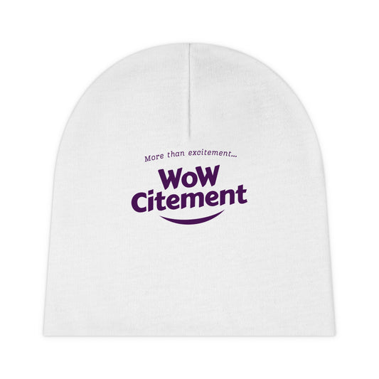 Wow Citemint Baby Beanie - Cute and Fun Infants Hat, Perfect for Baby Showers, Newborn Gifts, and Everyday Wear