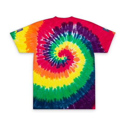 Oversized Tie-Dye T-Shirt (Embroidery) with Wowcitement