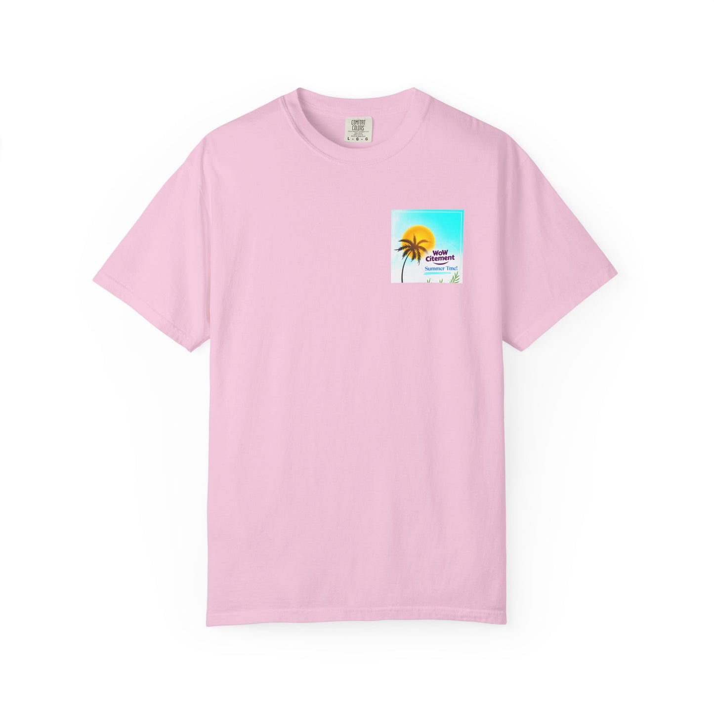 WOWcitement Summer Vibes T-Shirt, Relaxed Fit Tee, Beachwear, Vacation Shirt, Festival Apparel, Gift for Beach Lovers