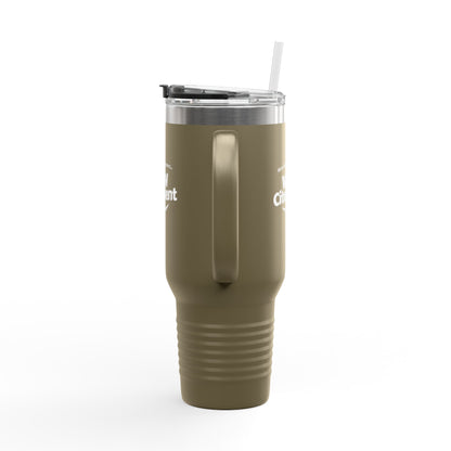 Wowcitement Insulated Travel Mug - Perfect for Coffee Lovers, On-the-Go Hydration, Gift for Travelers, BPA-Free, 40oz