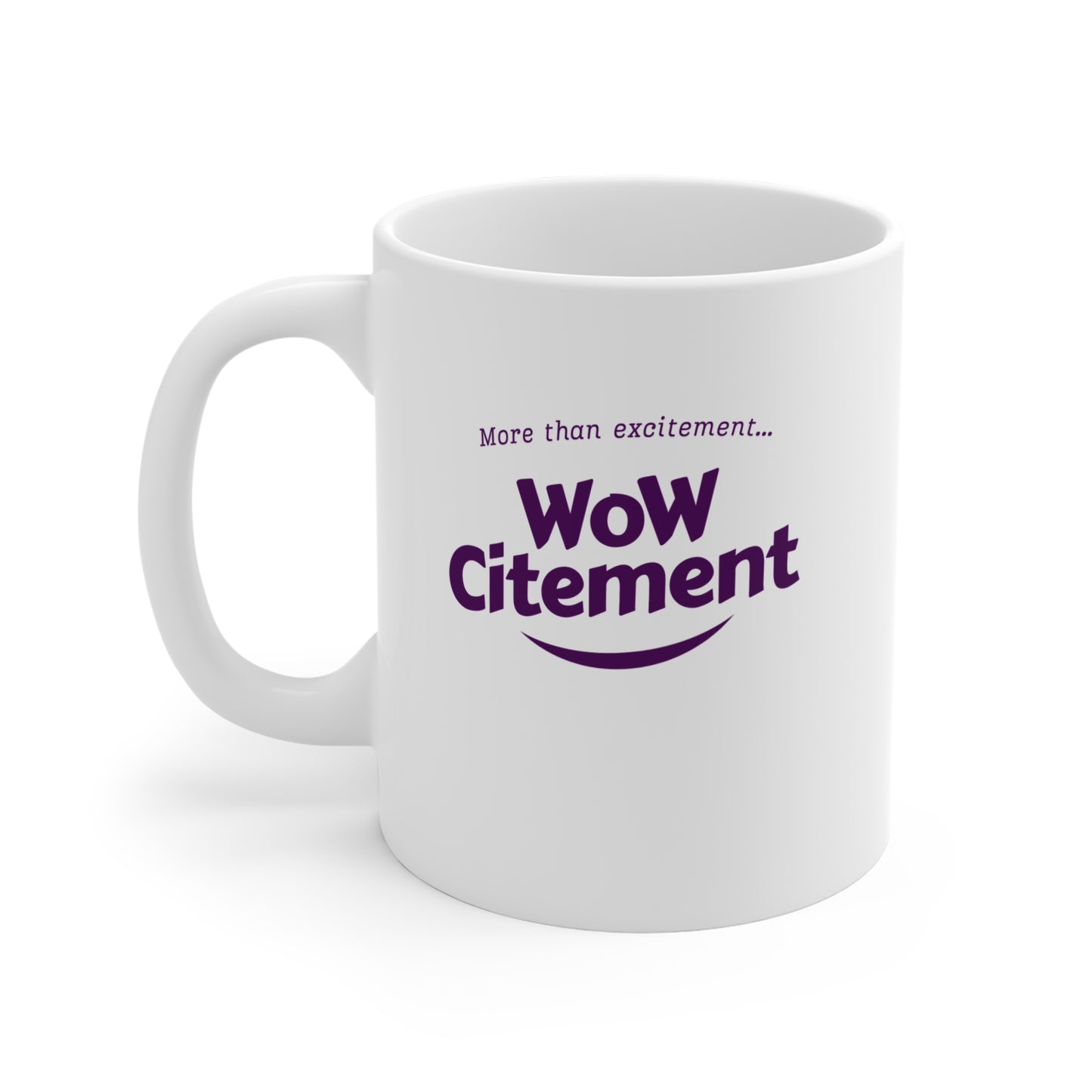 WowCitement Bright Ceramic Coffee Mug , Fun Gift for Coffee and Tea Lovers, Home and Office Décor